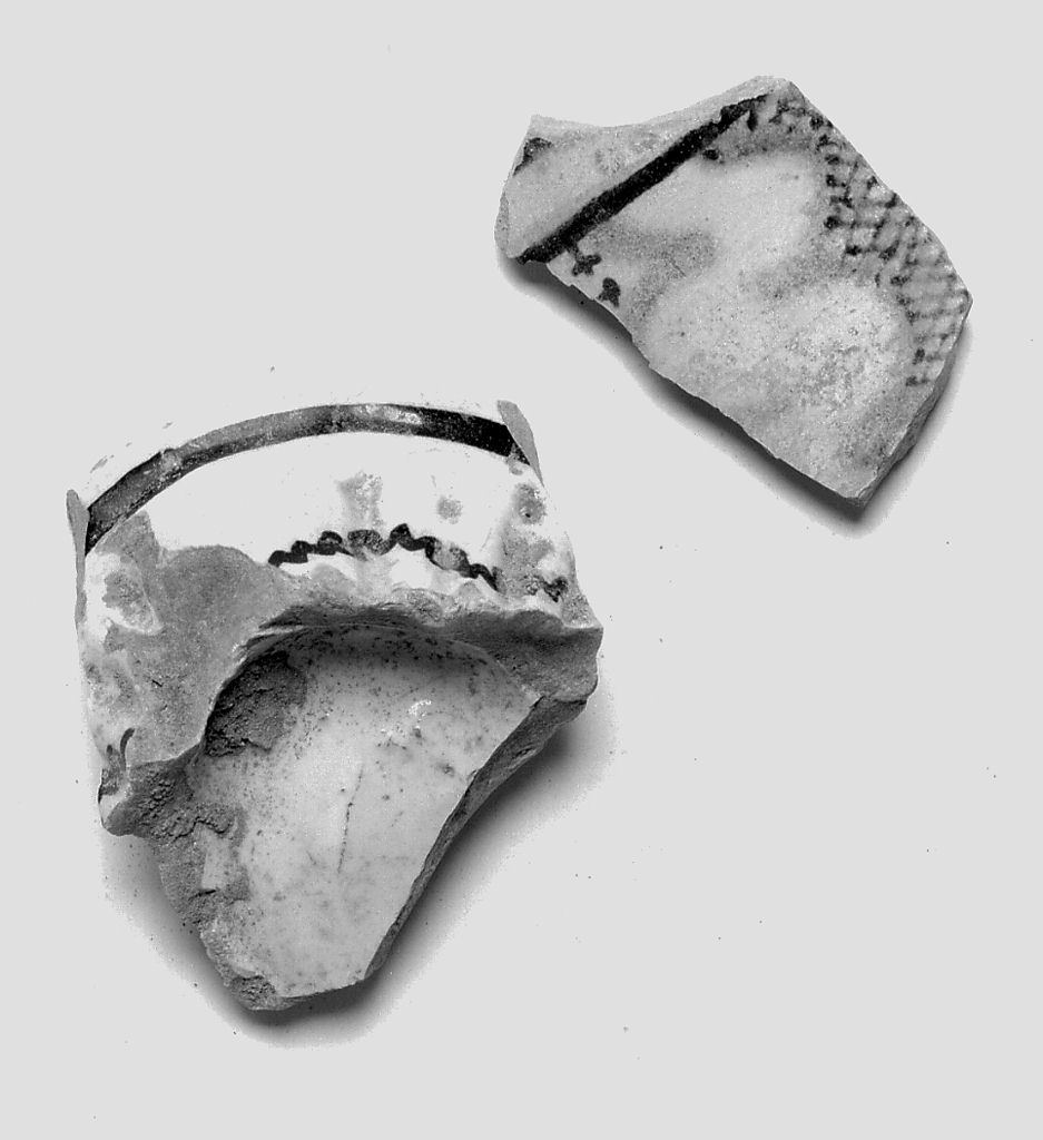 piatto, frammento - manifattura italiana (sec. XV)