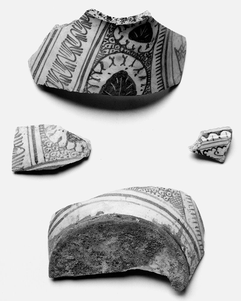 piatto, frammento - manifattura italiana (sec. XV)