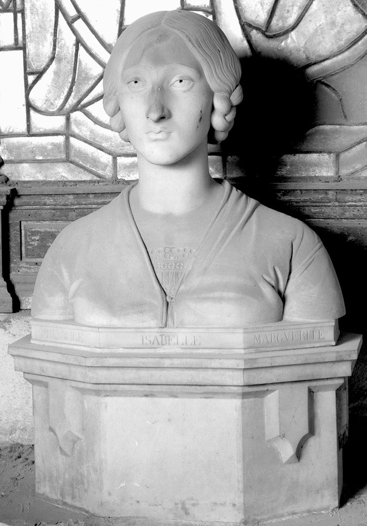 busto ritratto di Hedwige Isabelle Marguerite de Garriod (scultura) di Duprè Giovanni (sec. XIX)