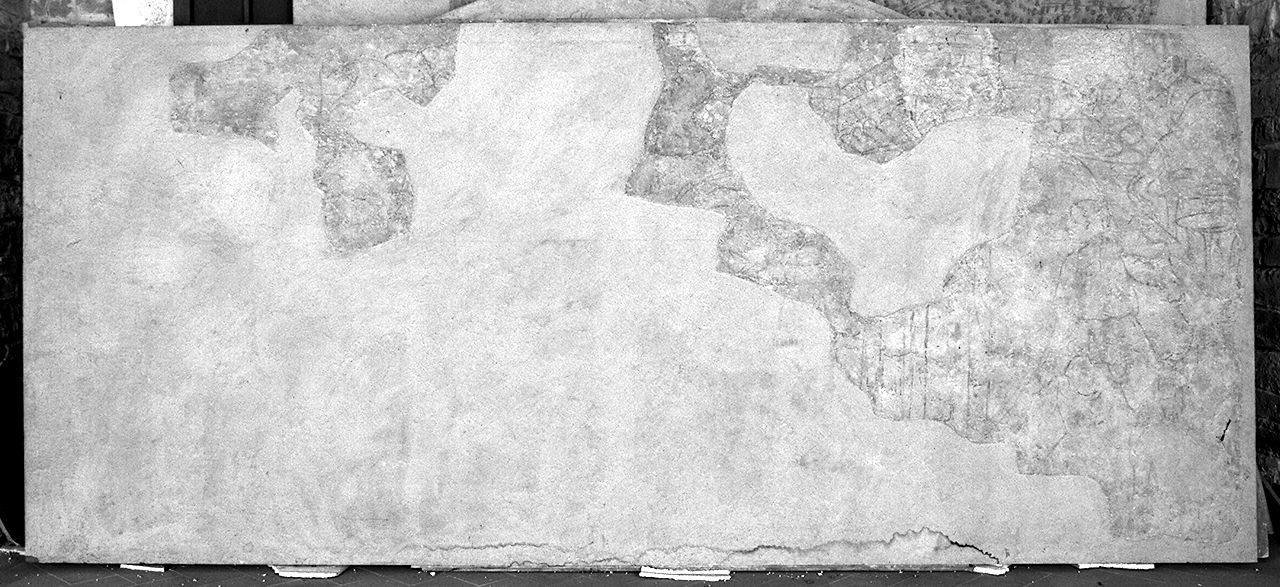 storia di Giacobbe (sinopia, frammento) - ambito fiorentino (sec. XV)