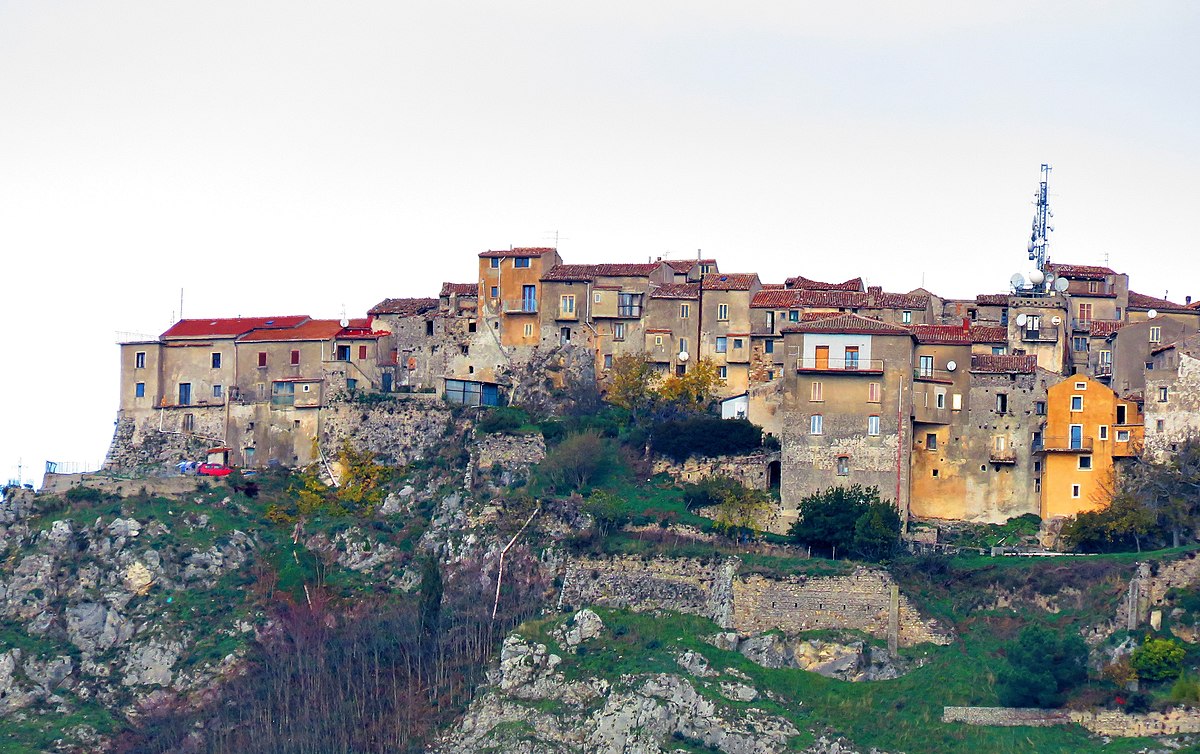 centro storico, collinare, murato, difensivo, Caggiano (XI)