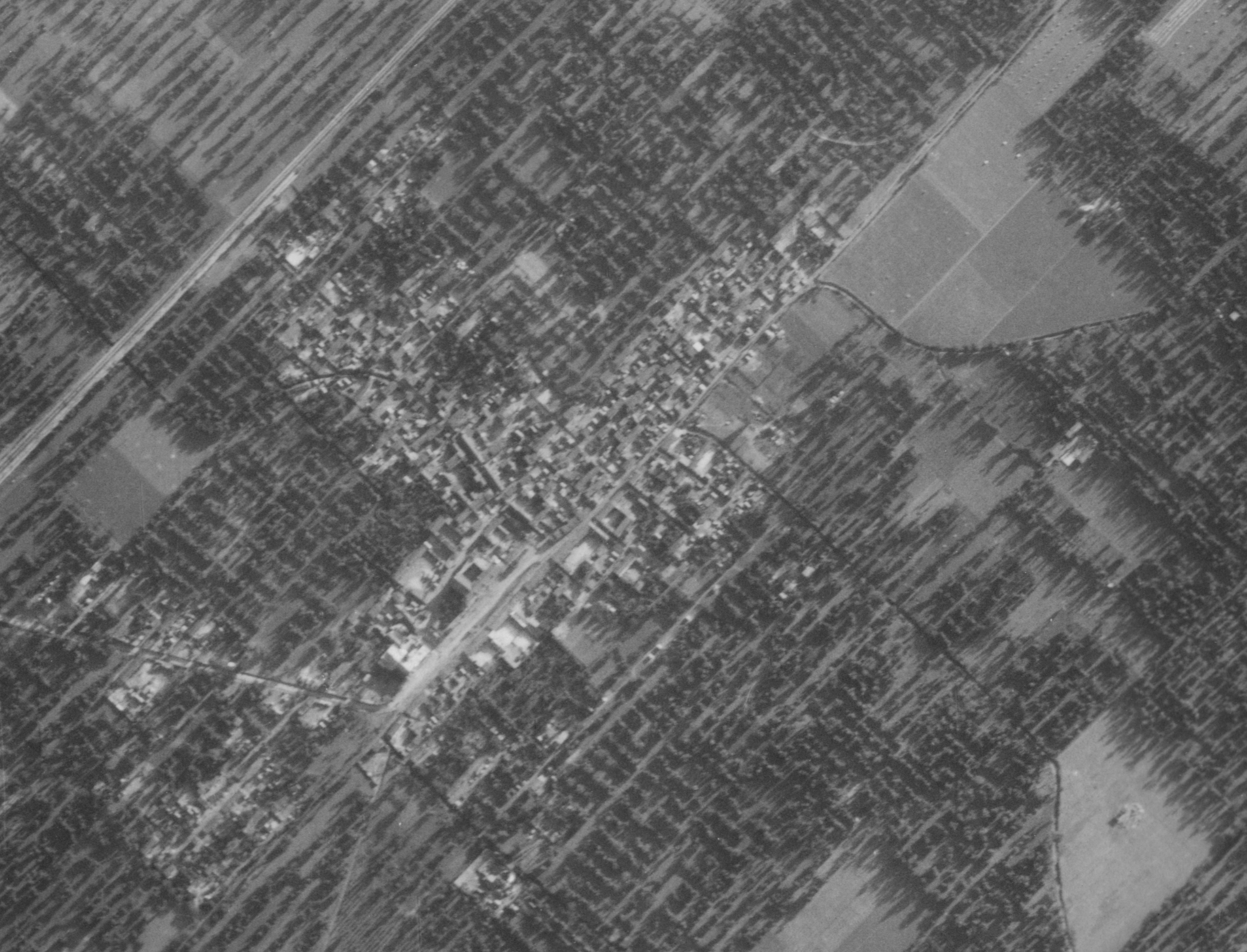 centro storico, di pianura, a scacchiera, Casapesenna, Casa Pesella (denominazione storica, Atlante Rizzi-Zannoni) (X)