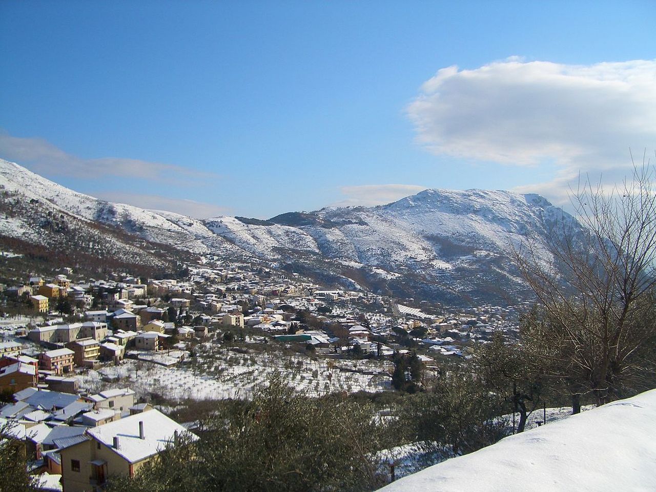 centro storico, montano, Vitulano (XII)