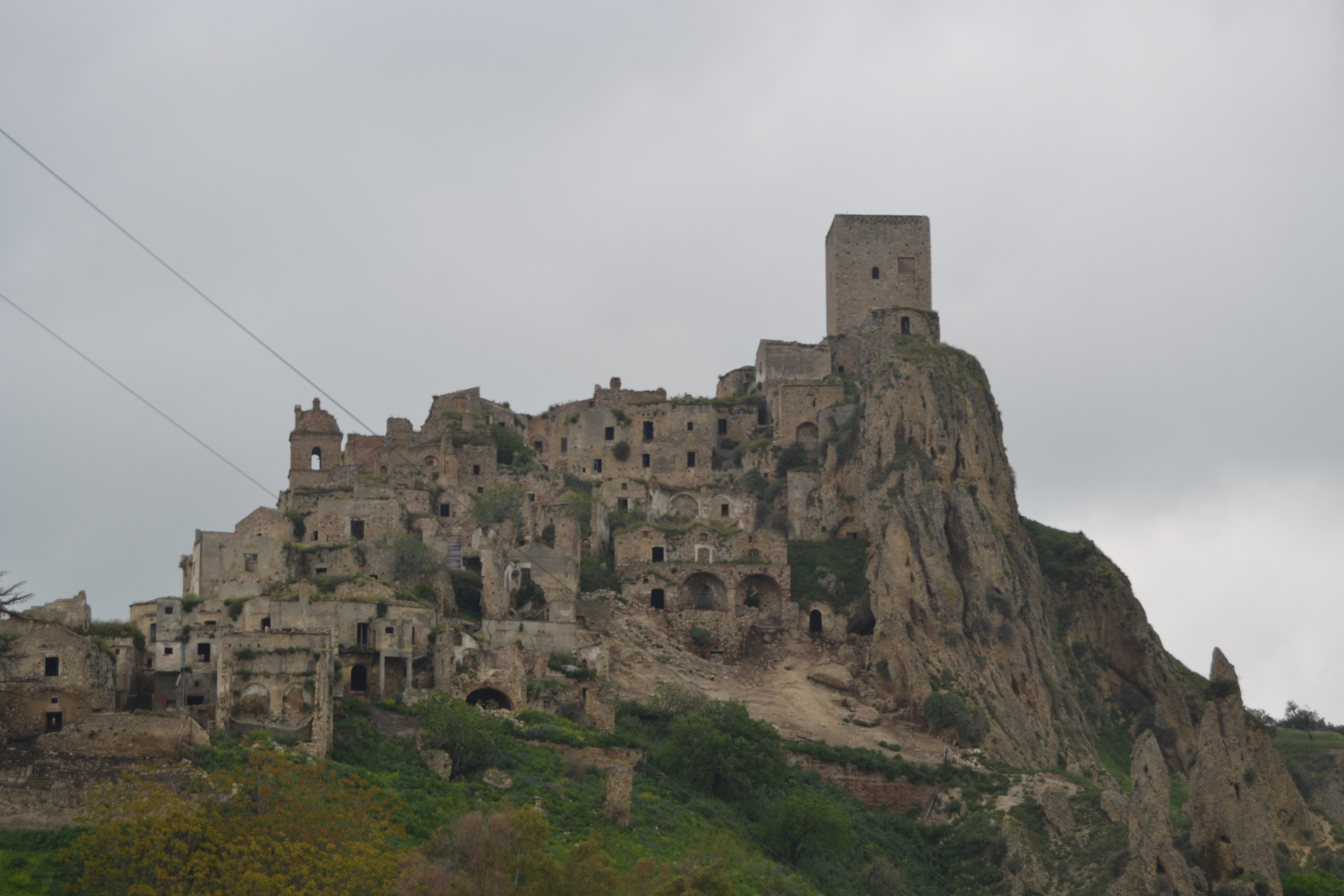 nucleo storico, di crinale, collinare, agricolo, Craco, Graculum (denominazione latina) (XII)