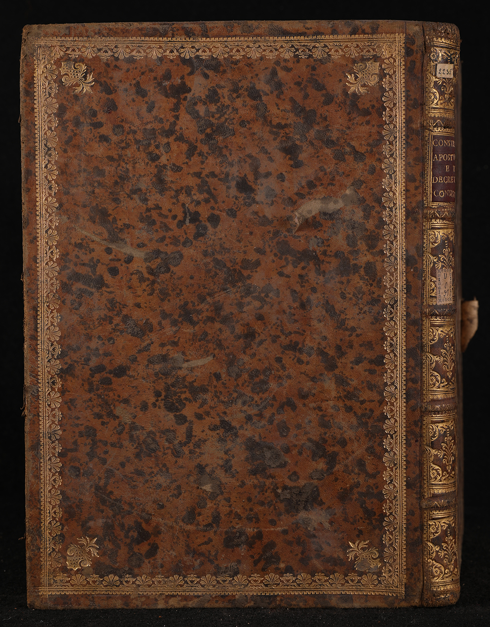 legatura piena, opera isolata - ambito italiano (seconda metà XVIII)