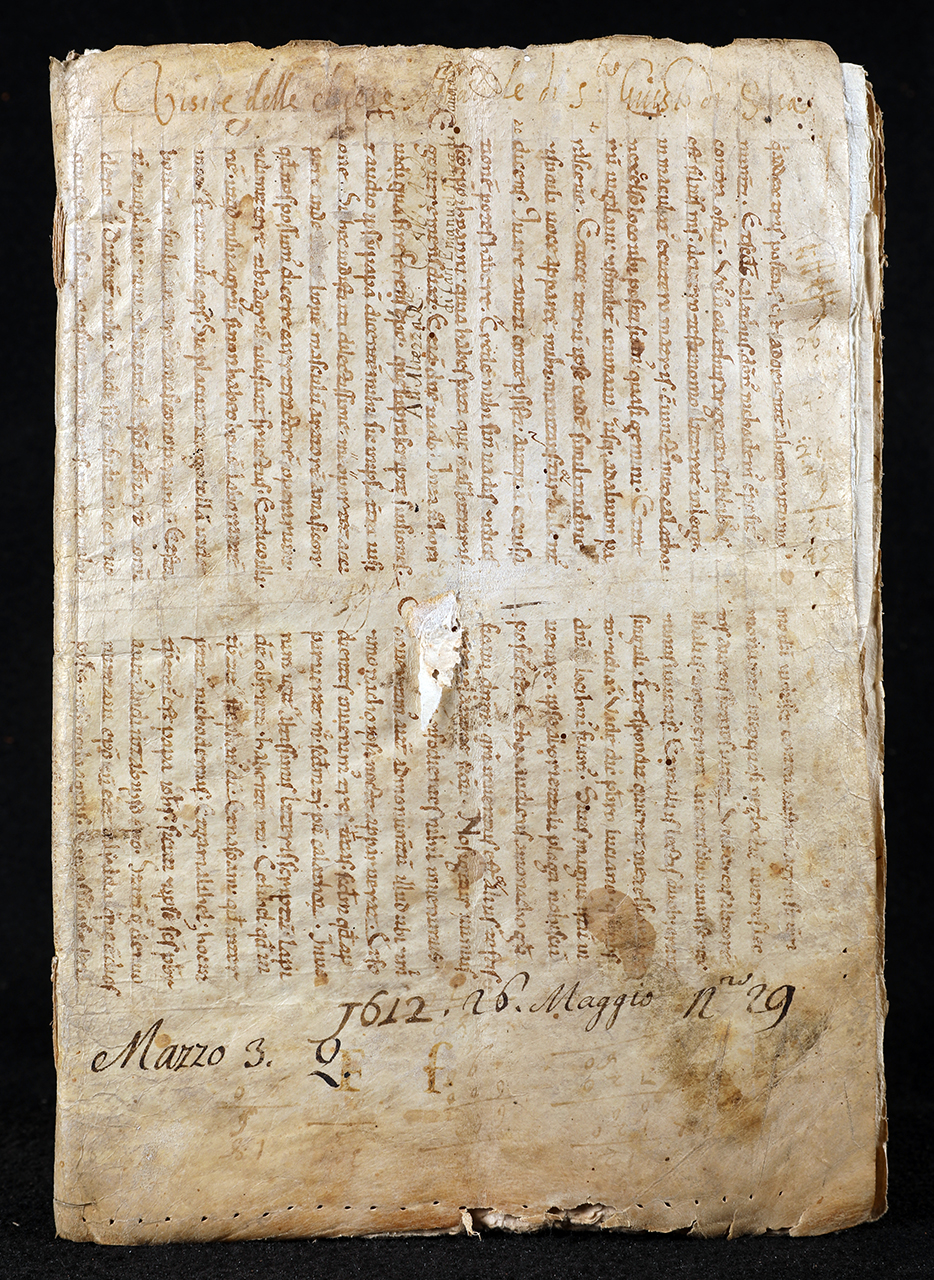 legatura piena, opera isolata - ambito piemontese (prima metà XVII)