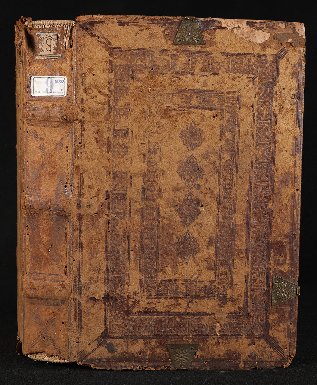 legatura piena, opera isolata - ambito svizzero (fine/ inizio XV/ XVI)