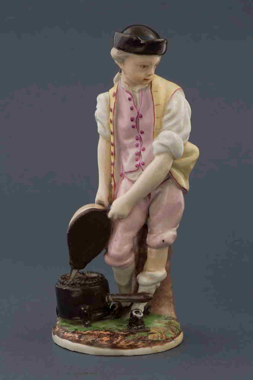 caldarrostaio (statuetta) di Manifattura di Zurigo (XVIII)