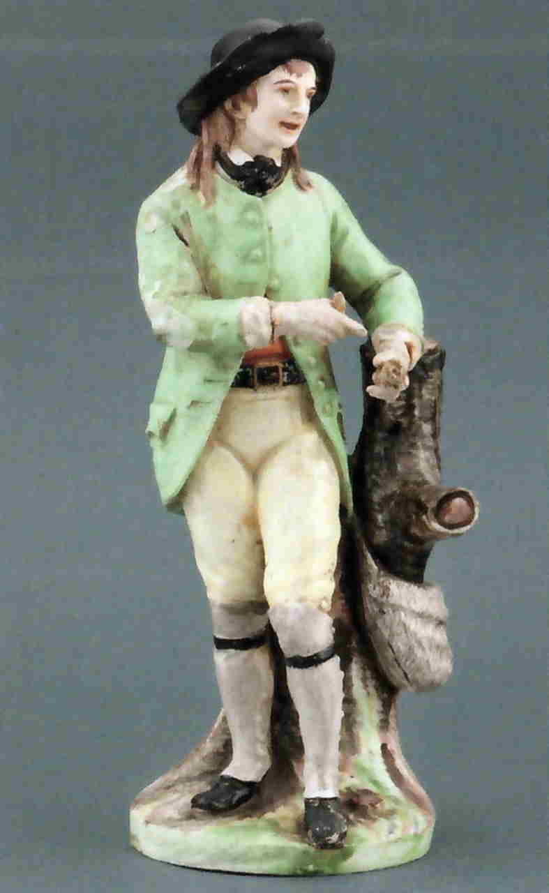 legnaiolo (statuetta) - manifattura d'oltralpe (ultimo quarto XVIII)