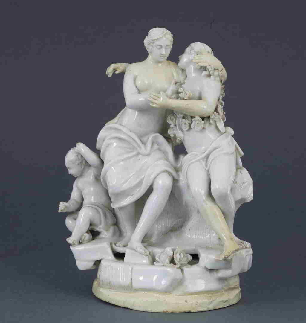 Flora e Zefiro (gruppo scultoreo) di Manifattura Antonibon (XIX)