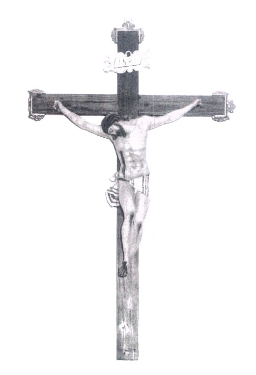 crocifisso viario - ambito Italia settentrionale (fine/ inizio XVIII-XIX)