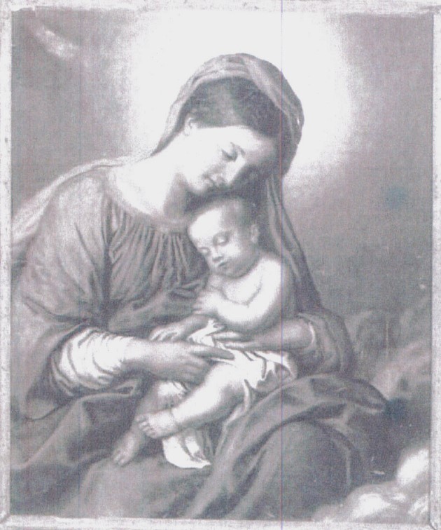 Madonna con Bambino (dipinto) di Ignoto (bottega) - ambito Italia centro-settentrionale (XVII)