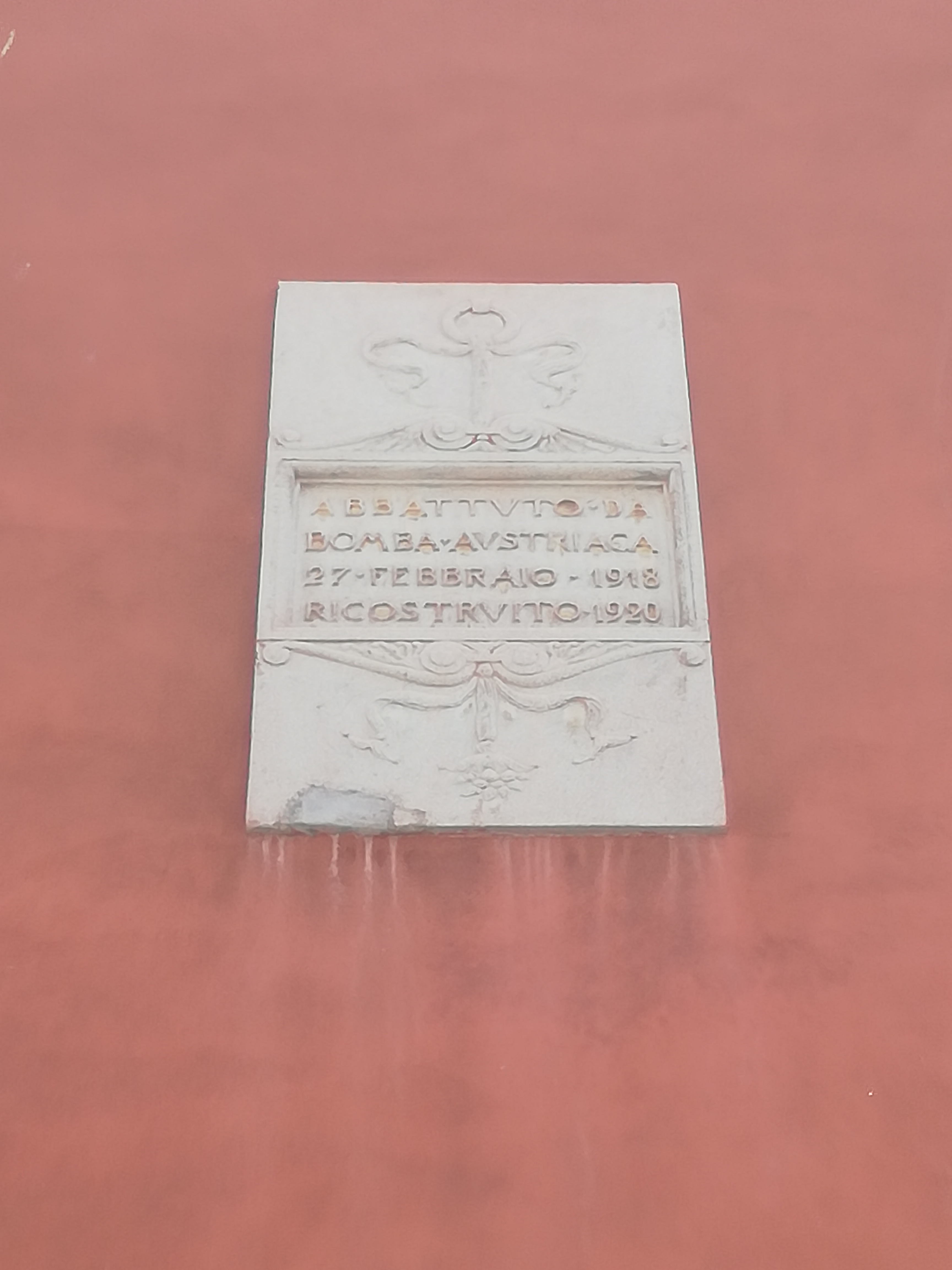 lapide commemorativa - ambito veneziano (XX)