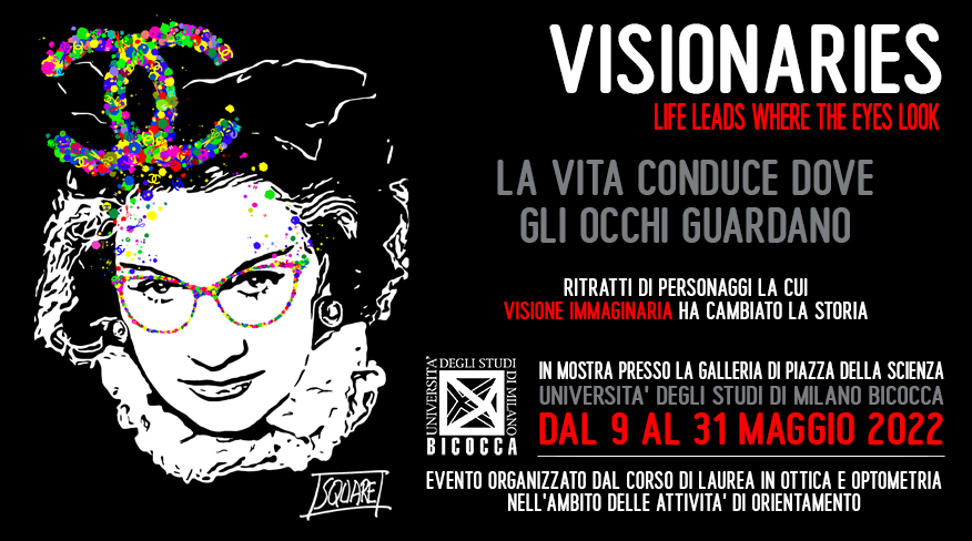 Visionaries: life leads where the eyes look, Coco Chanel (installazione) di Square (sec. XXI)