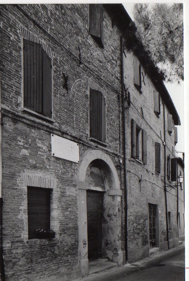 Casa natale di Papa Ganganelli (Clemente XIV) (casa, privata) - Santarcangelo di Romagna (RN)  (X)