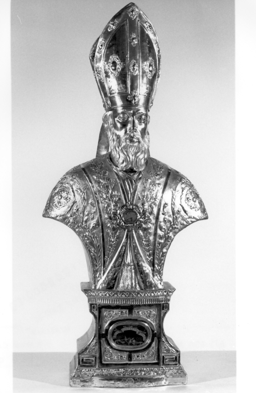 Sant'Alessandro Sauli (reliquiario - a busto, opera isolata) - bottega lombarda (fine sec. XIX)