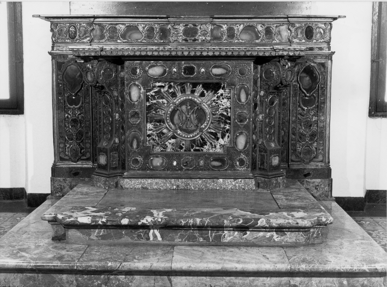 altare, complesso decorativo di Riccardi Gian Battista, Brivio Antonio, Foglia Rinaldo (sec. XVIII)