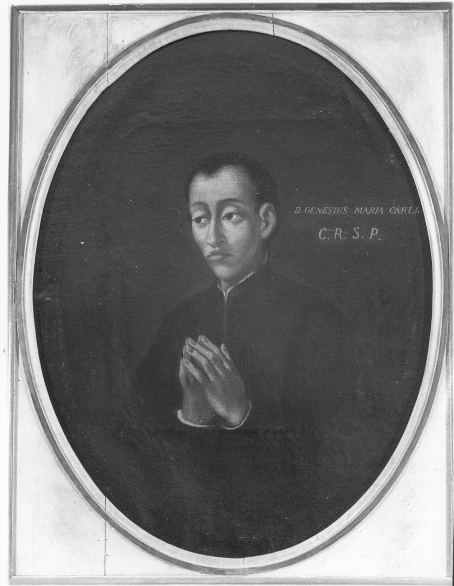 ritratto di Genesio Maria Carli (dipinto, opera isolata) - ambito italiano (sec. XX)