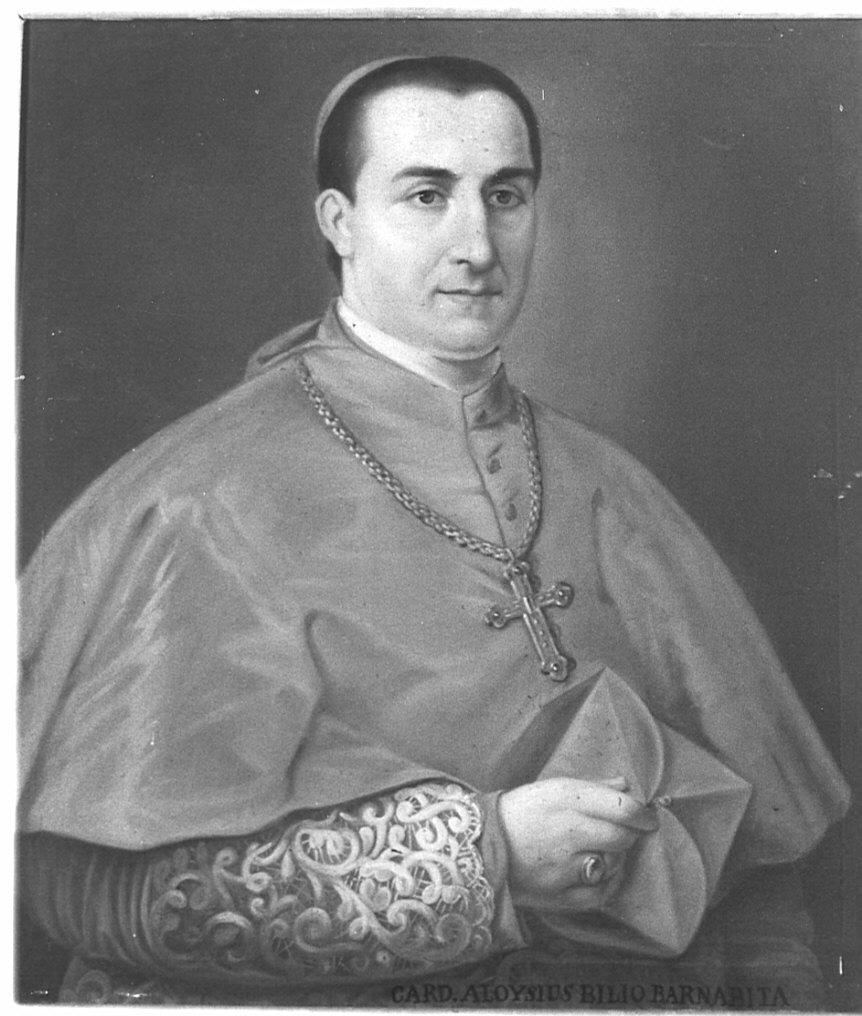 ritratto del cardinale barnabita Luigi Bilio (dipinto, opera isolata) - ambito italiano (inizio sec. XX)