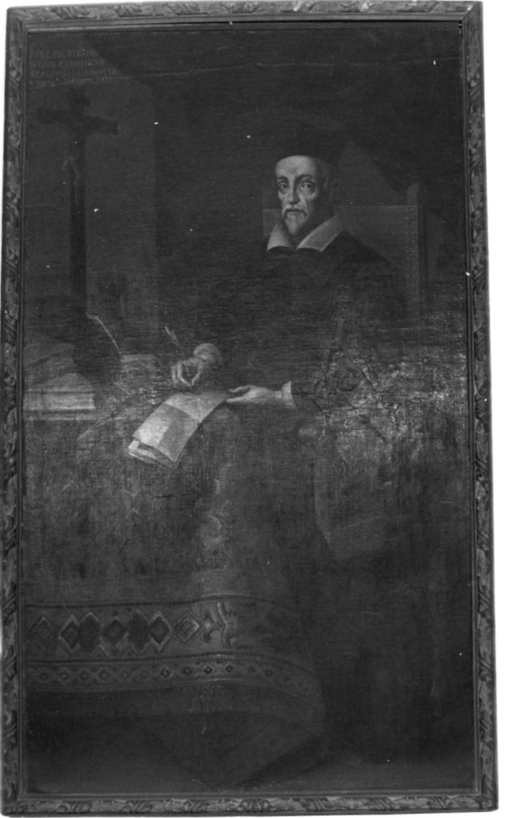 cornice di dipinto, opera isolata - bottega lombarda (sec. XVII)