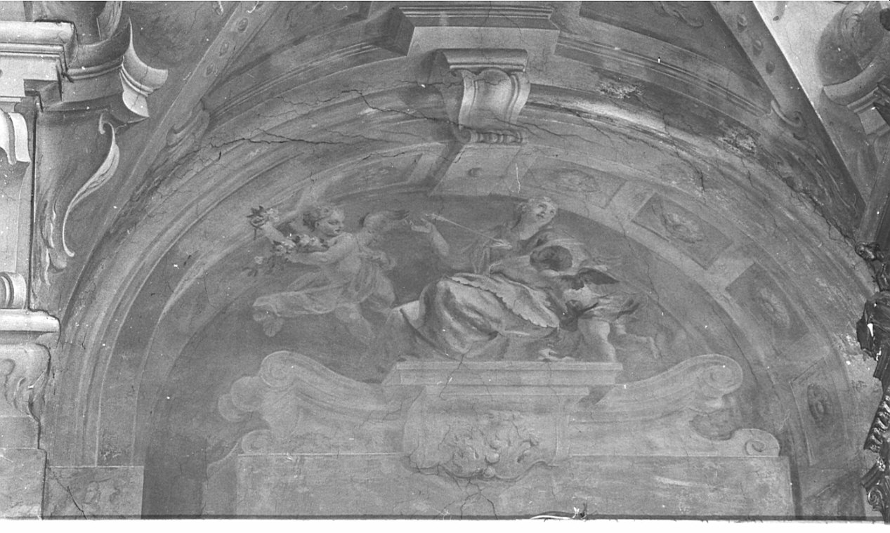 Carità (dipinto, elemento d'insieme) di Porta Andrea (sec. XVIII)