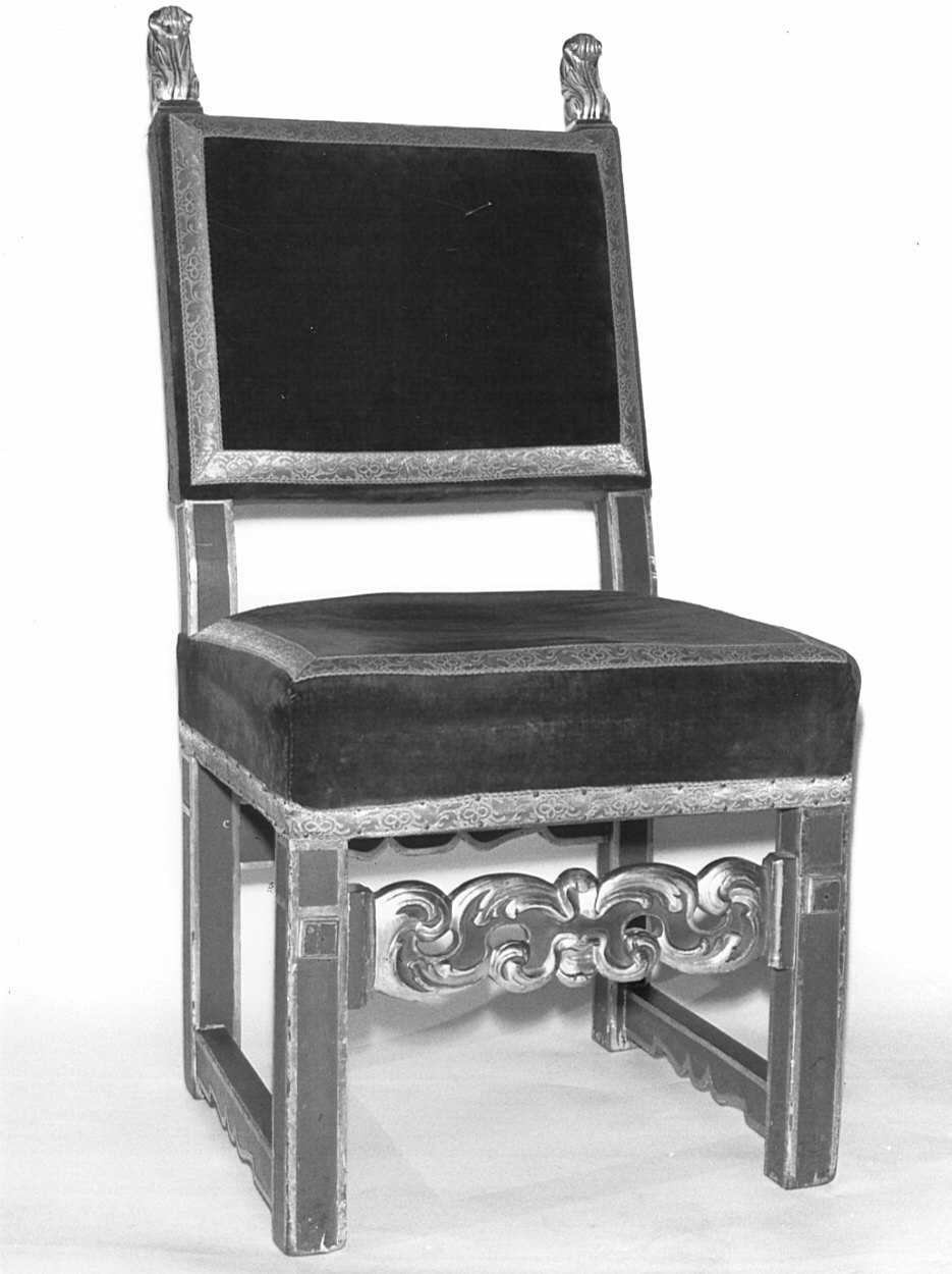 sedia, opera isolata - bottega lombarda (sec. XVII)
