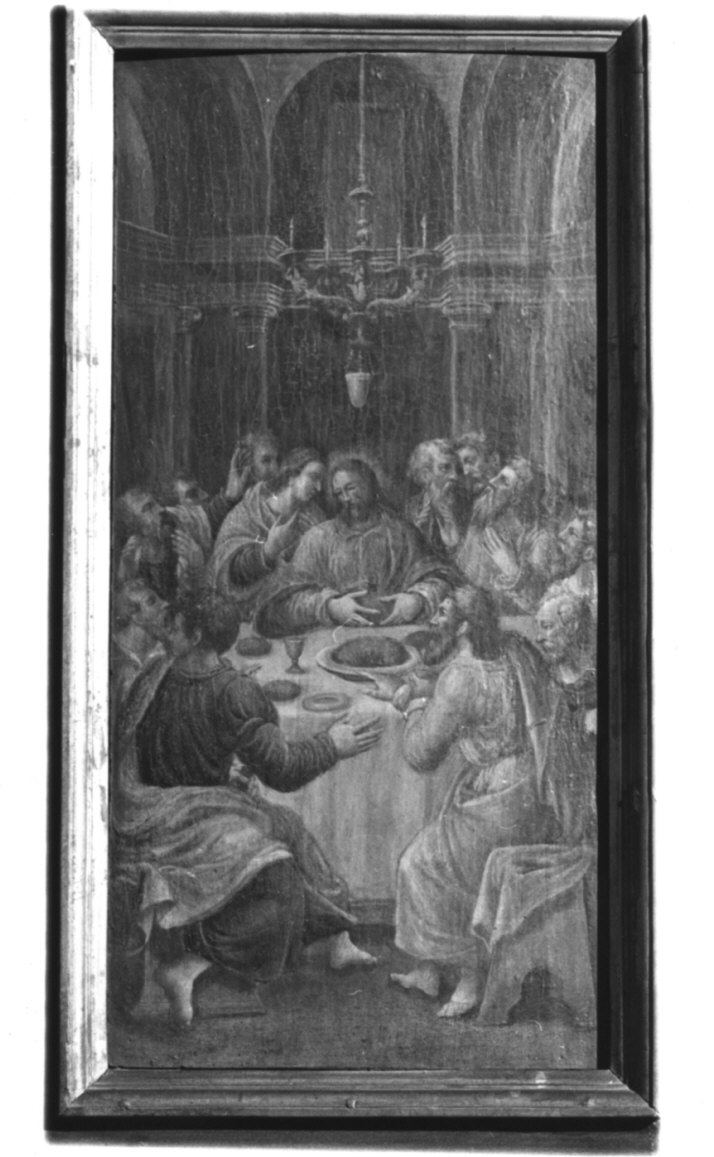 ultima cena (dipinto, opera isolata) di Semino Ottavio (sec. XVI)