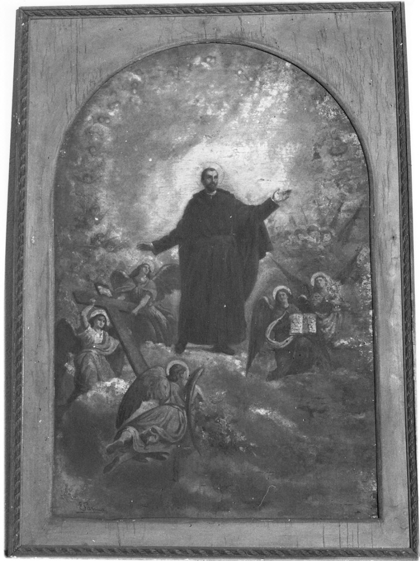 gloria di Sant'Antonio Maria Zaccaria (dipinto, opera isolata) di Parma Emilio (fine sec. XIX)