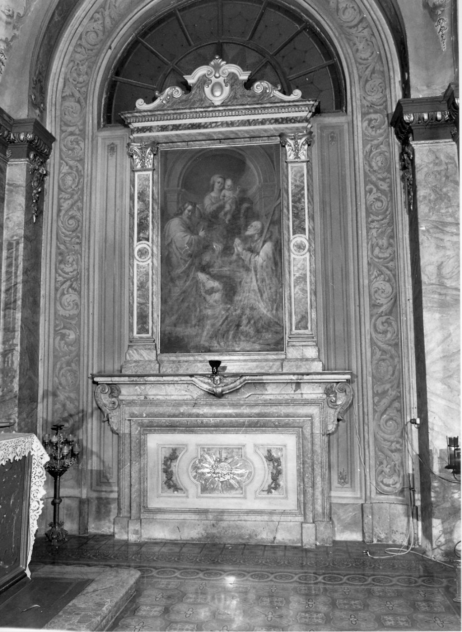 altare, opera isolata - bottega lombarda (sec. XIX)