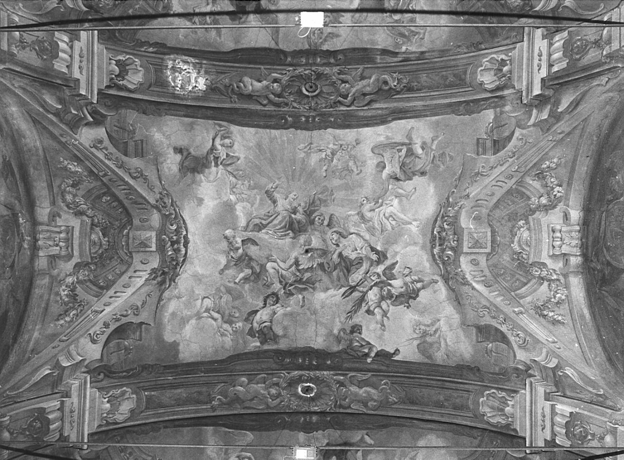gloria di Sant'Agata (dipinto, elemento d'insieme) di Porta Andrea (sec. XVIII)