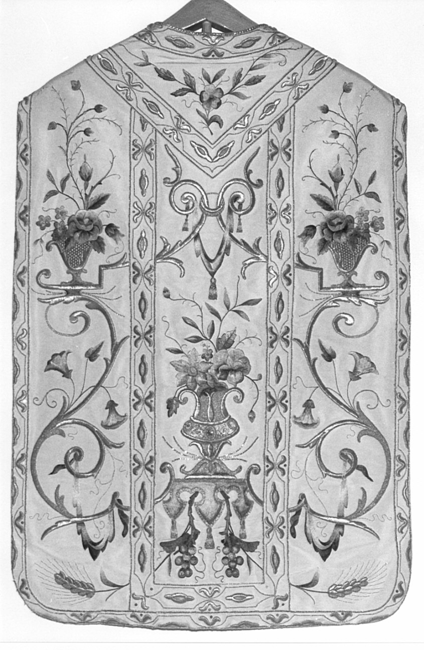 paramento liturgico, insieme - manifattura piemontese (sec. XIX)