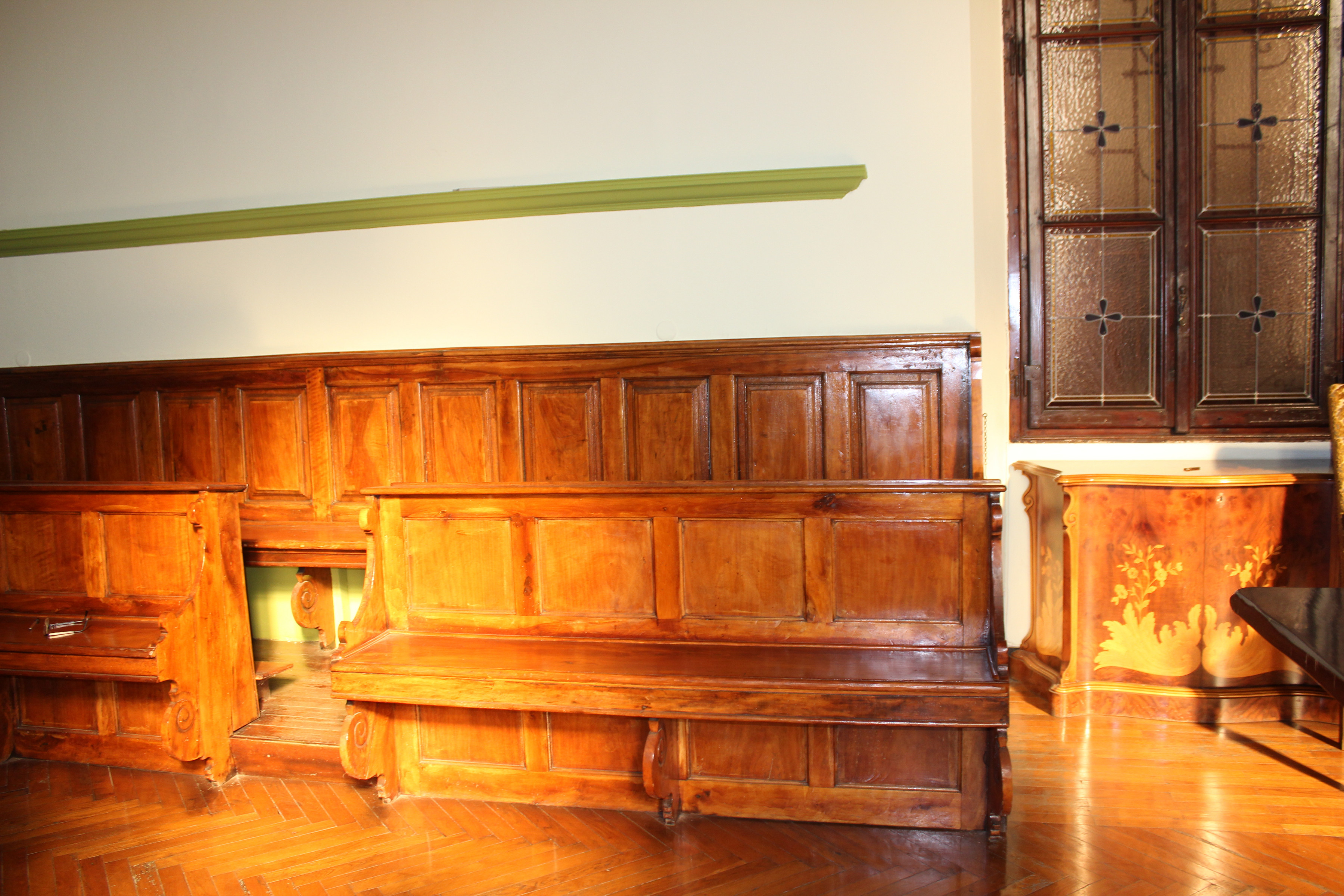 stalli del coro, insieme - bottega lombarda (sec. XIX)