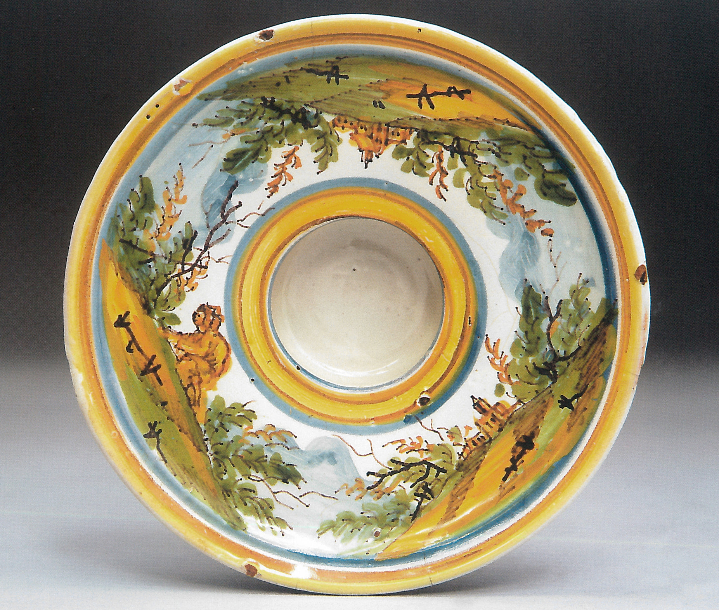 piattino, porta chicchera (XVIII)