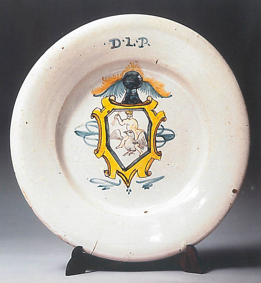 piatto, araldico (metà XVIII)