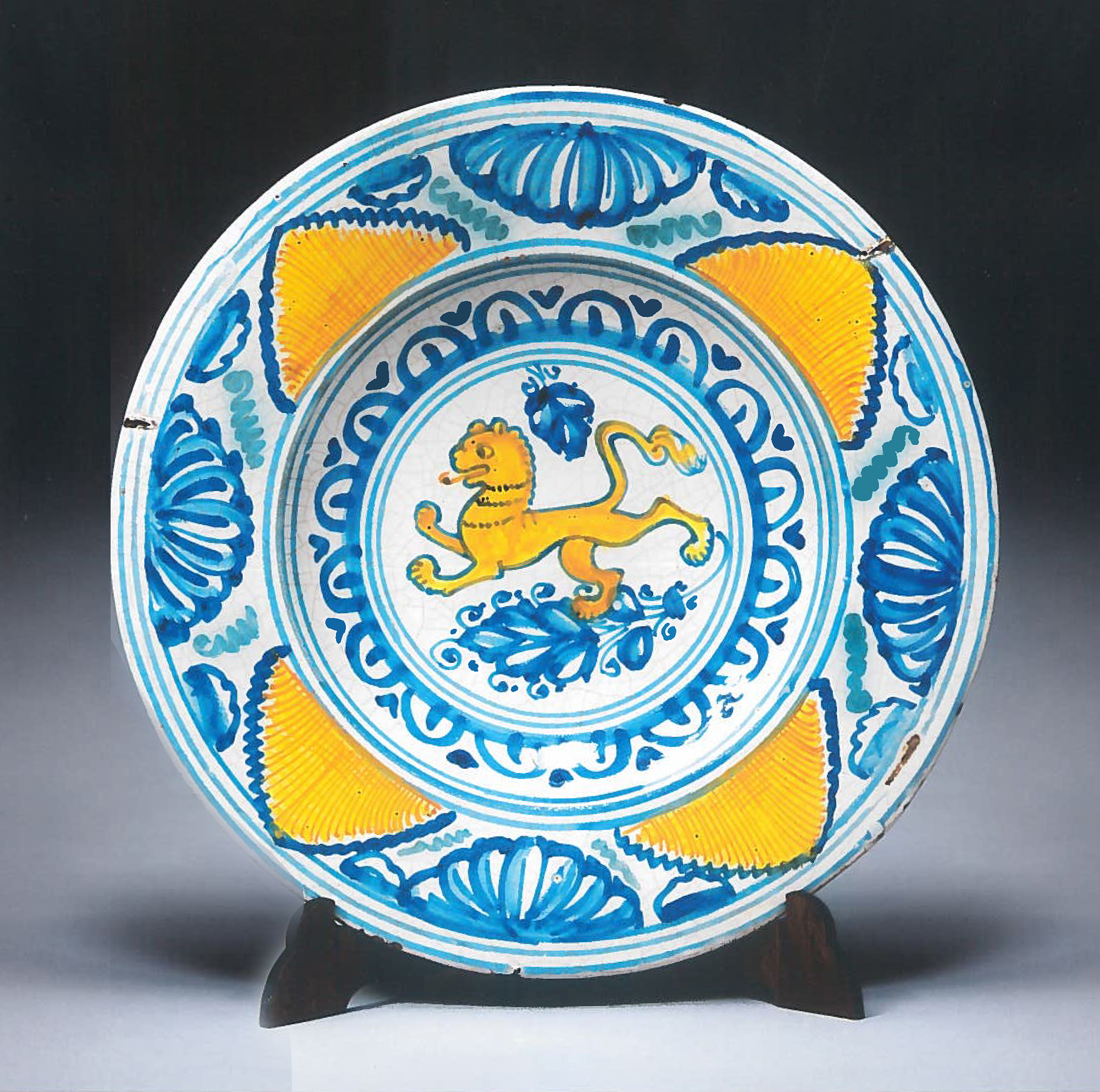 piatto (metà XVIII)