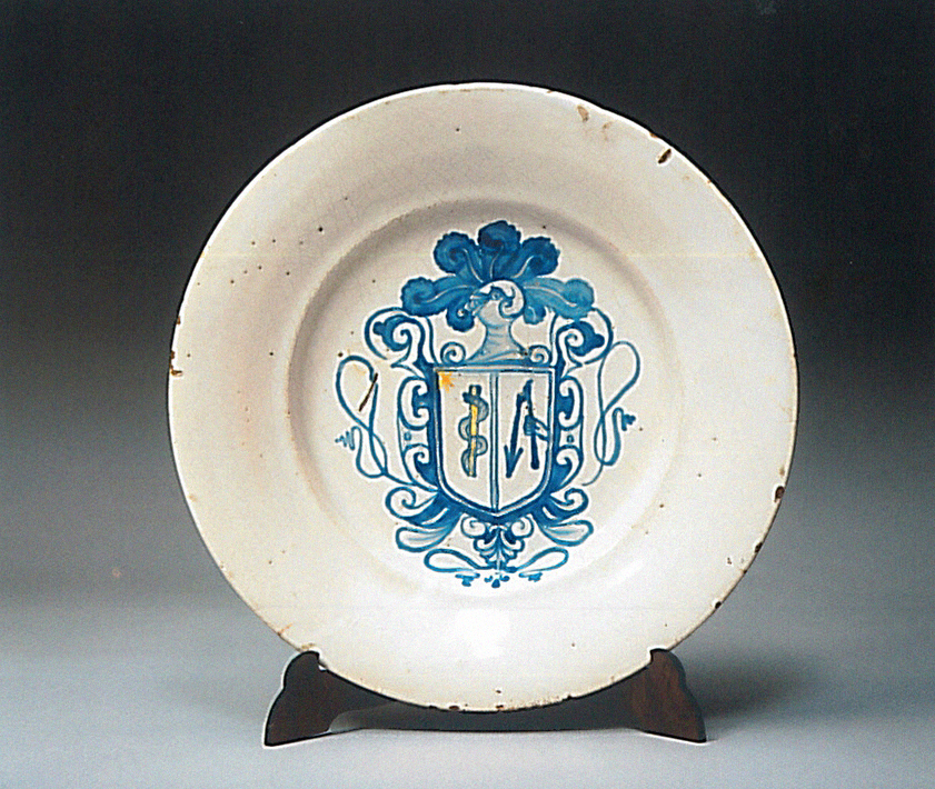 piatto, araldico (prima metà XVIII)