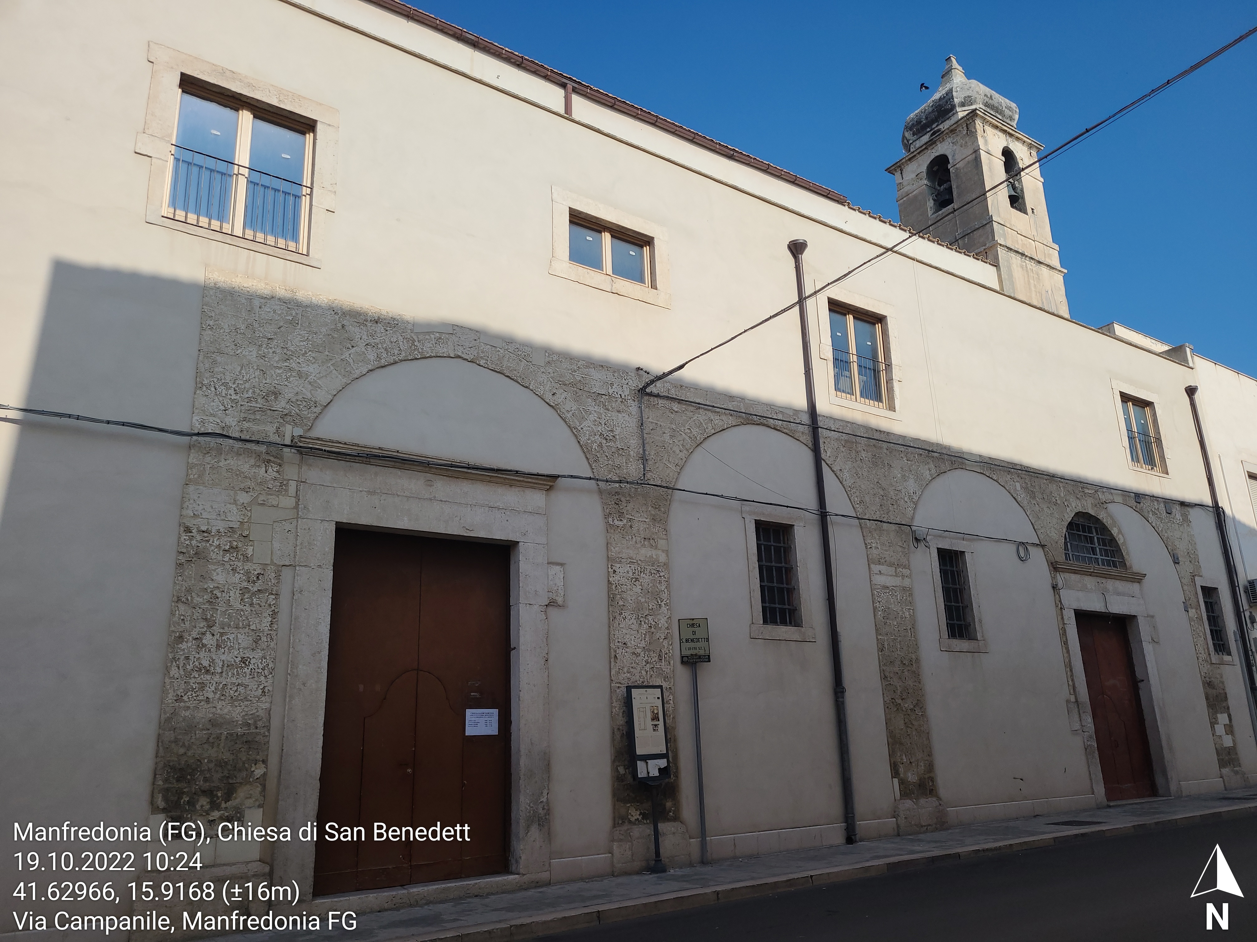 CHIESA DI S. BENEDETTO (chiesa) - Manfredonia (FG) 