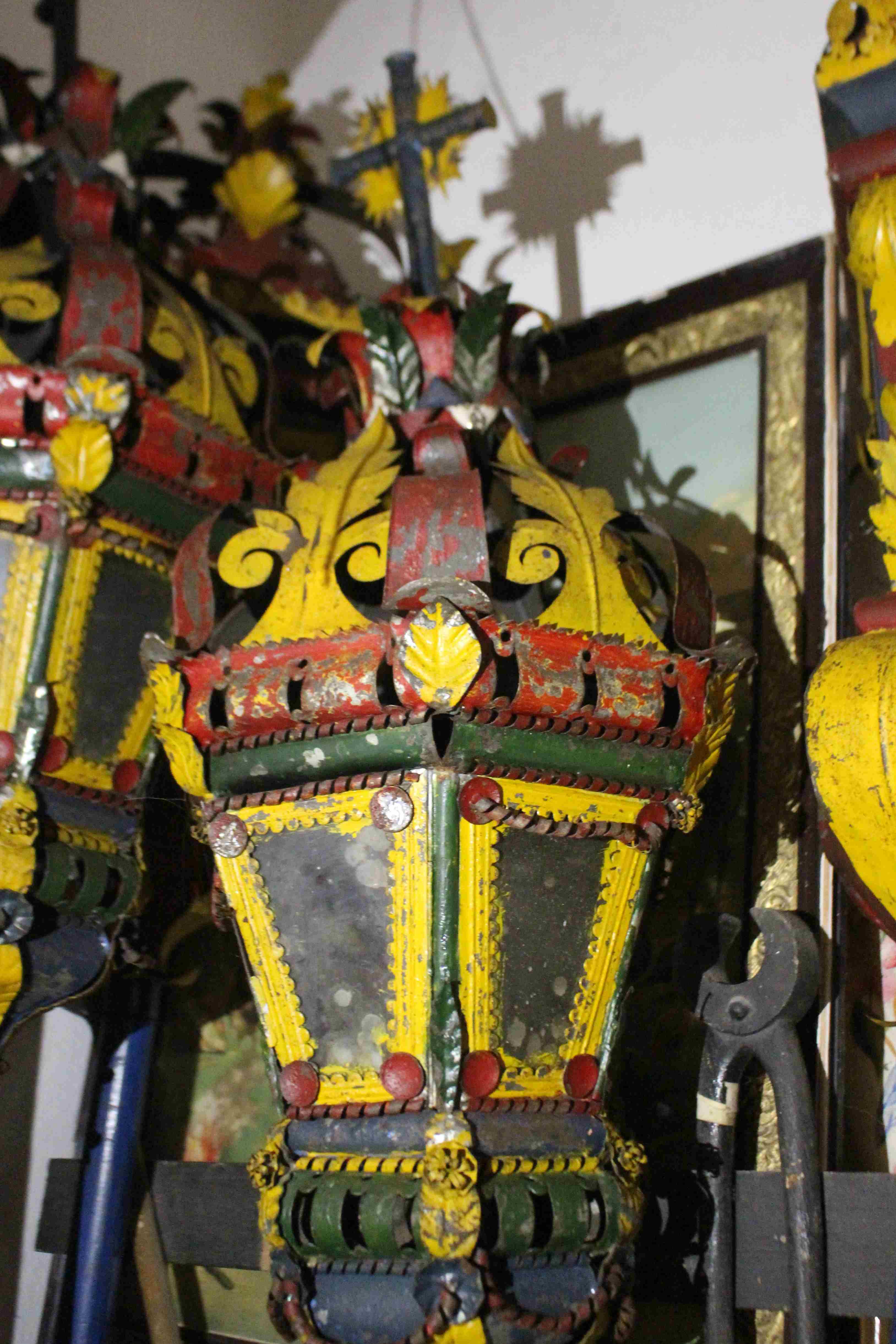 lanterna, coppia - bottega Italia centrale (sec. XVII)