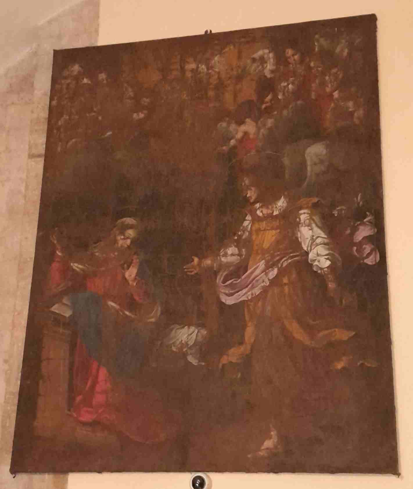 Annunciazione (dipinto, opera isolata) - ambito Italia centrale (prima metà sec. XVII)