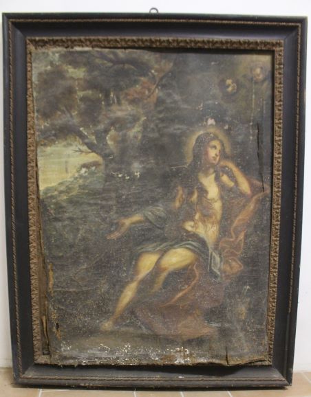 Santa Maria Maddalena (dipinto, opera isolata) - ambito umbro (sec. XVII)