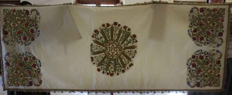 velo omerale, opera isolata - bottega umbra (sec. XVII)