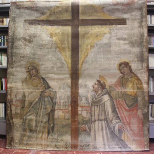 Santi (dipinto, opera isolata) - bottega umbra (sec. XV)