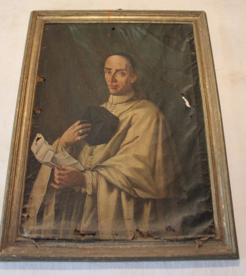 ritratto di ecclesiastico (dipinto, opera isolata) - ambito umbro (sec. XVII)