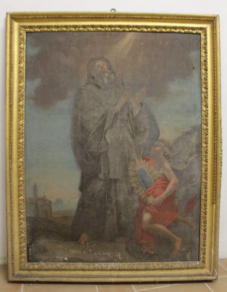 San Francesco di Paola (dipinto, opera isolata) - ambito umbro (sec. XVI)