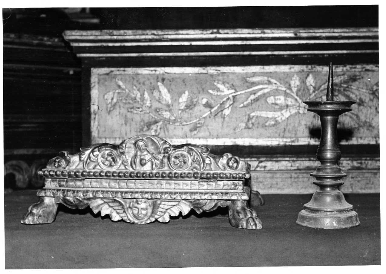 leggio, opera isolata - bottega umbra (sec. XVIII)