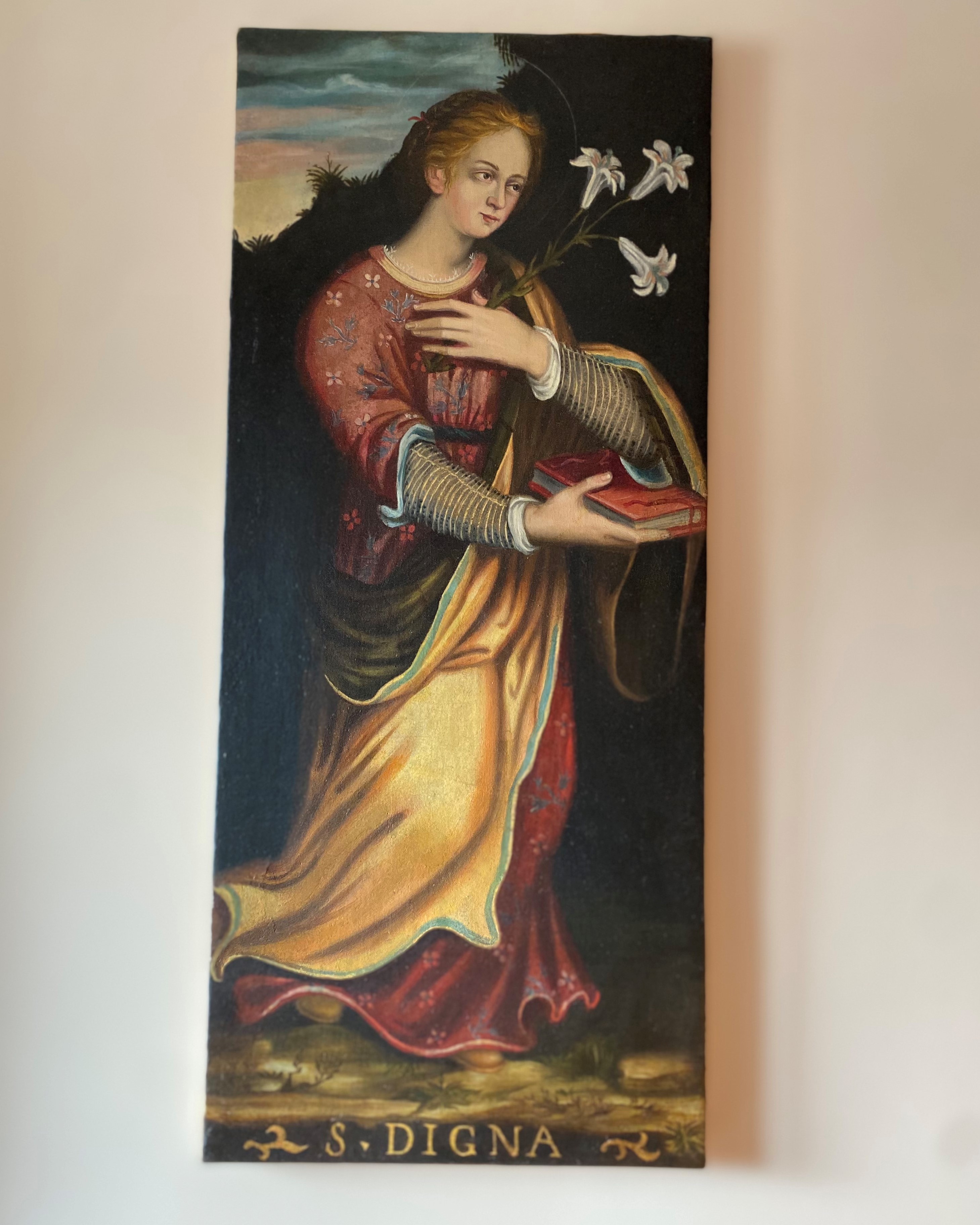 Santa Digna (dipinto, opera isolata) - ambito umbro (secc. XV/ XVI)