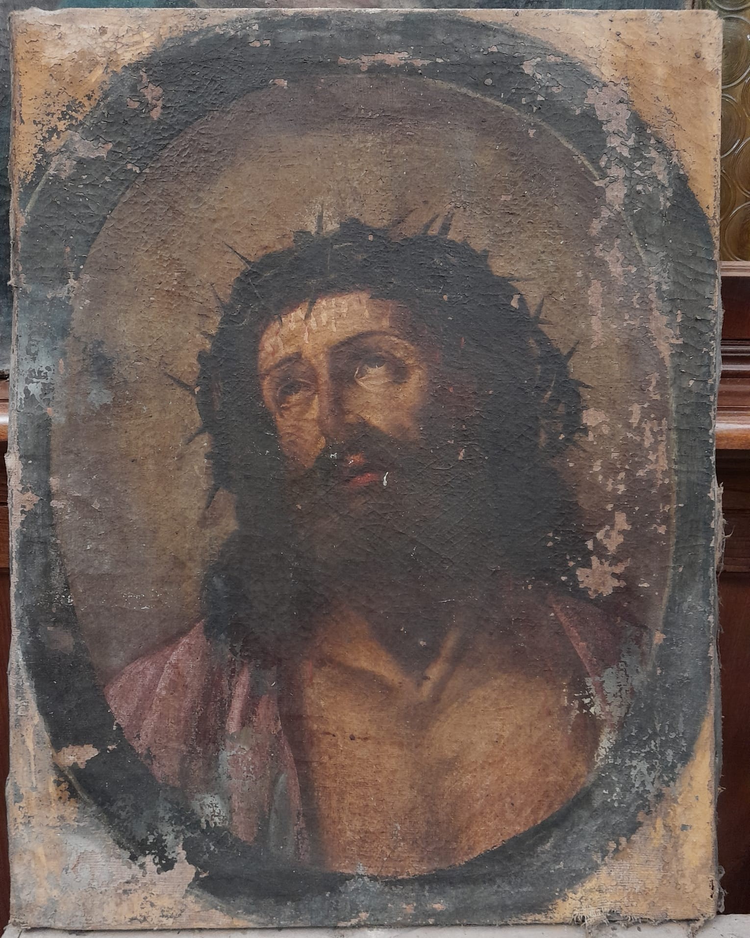 Cristo flagellato (dipinto, opera isolata) - ambito umbro (prima metà sec. XVII)