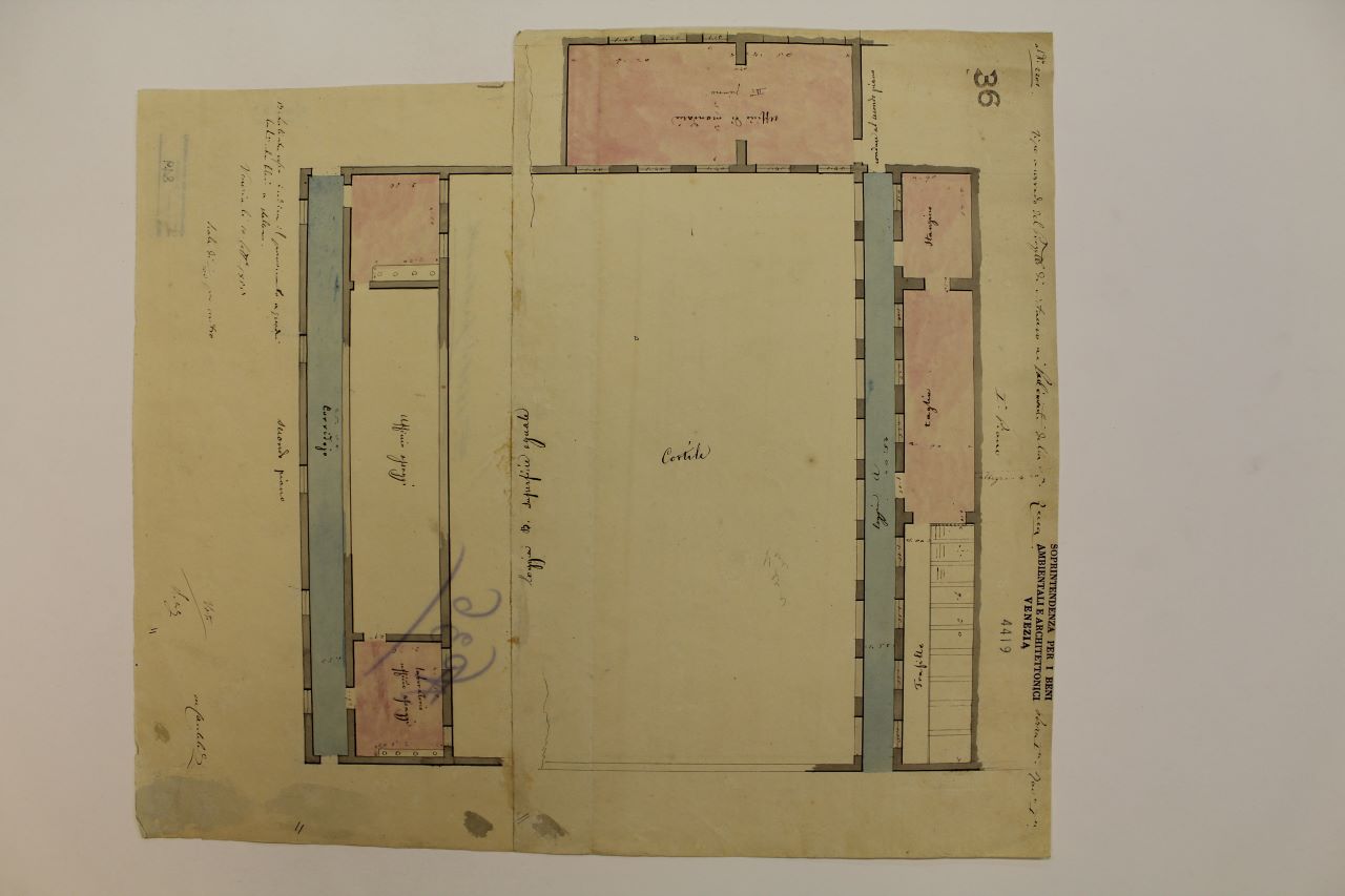 I.R. Zecca (disegno architettonico) - ambito italiano (metà XIX)