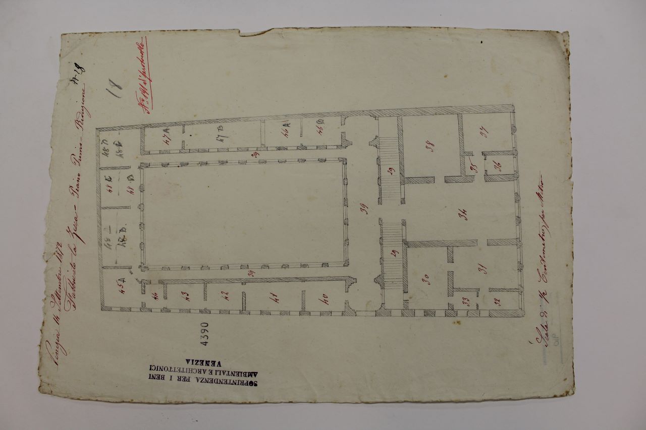 I.R. Zecca (disegno architettonico) - ambito italiano (terzo quarto XIX)