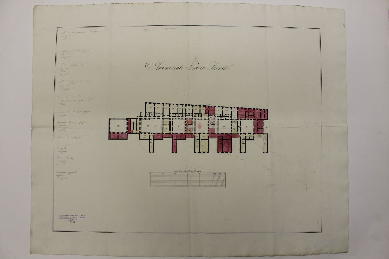 Procuratie Nuove (disegno architettonico) - ambito italiano (ultimo quarto XIX)
